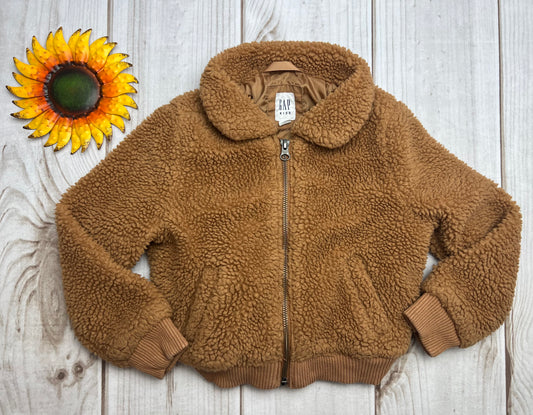 baby gap teddy sherpa jacket XS