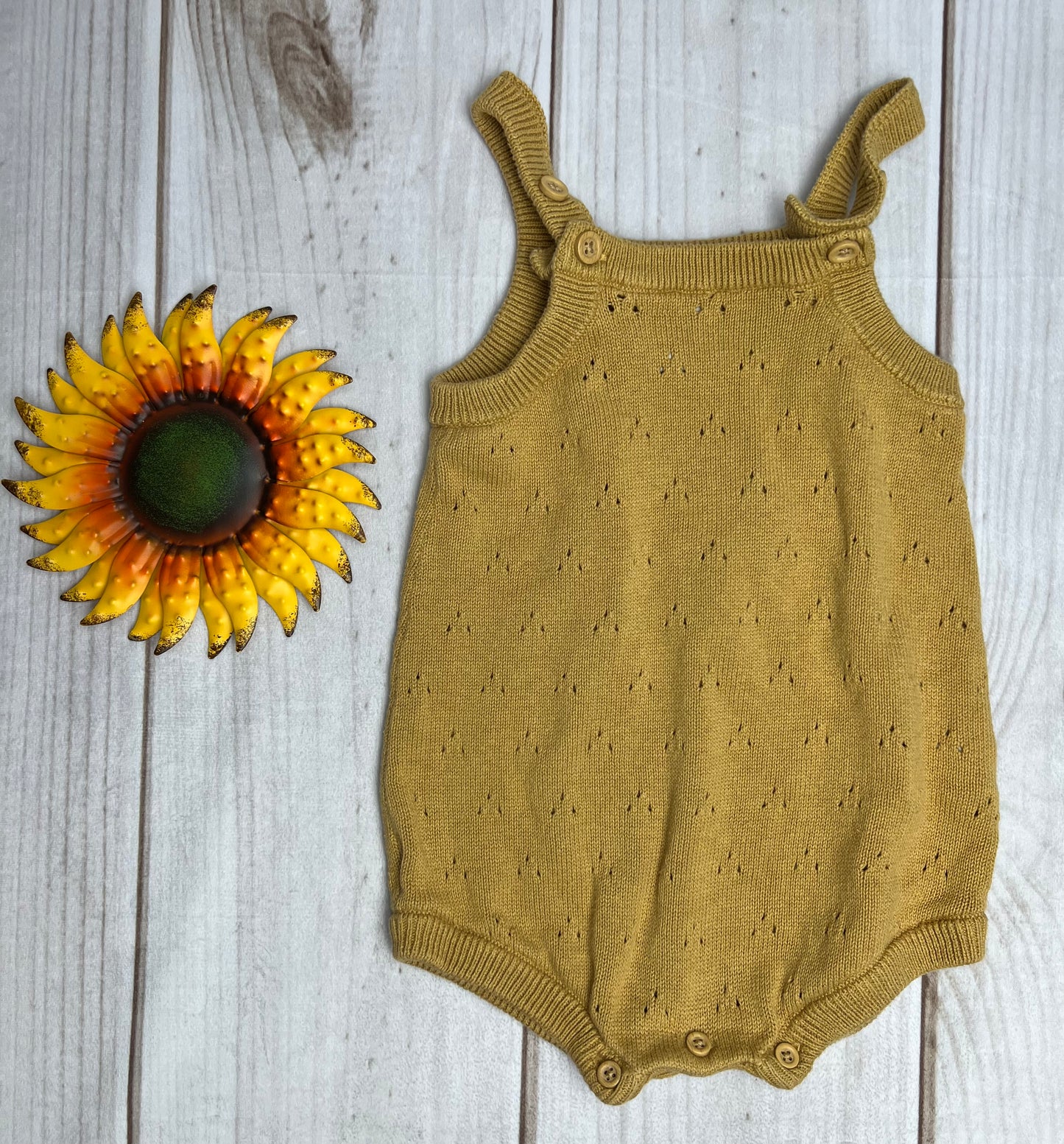 little planet eyelet bubble bodysuit 9M