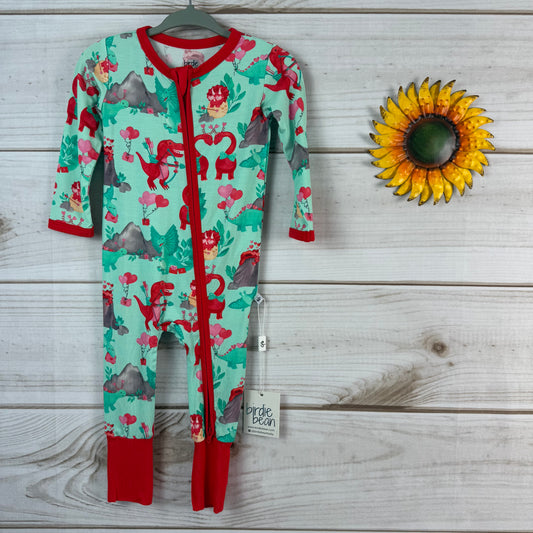 birdie bean arlo zip romper 3-6M