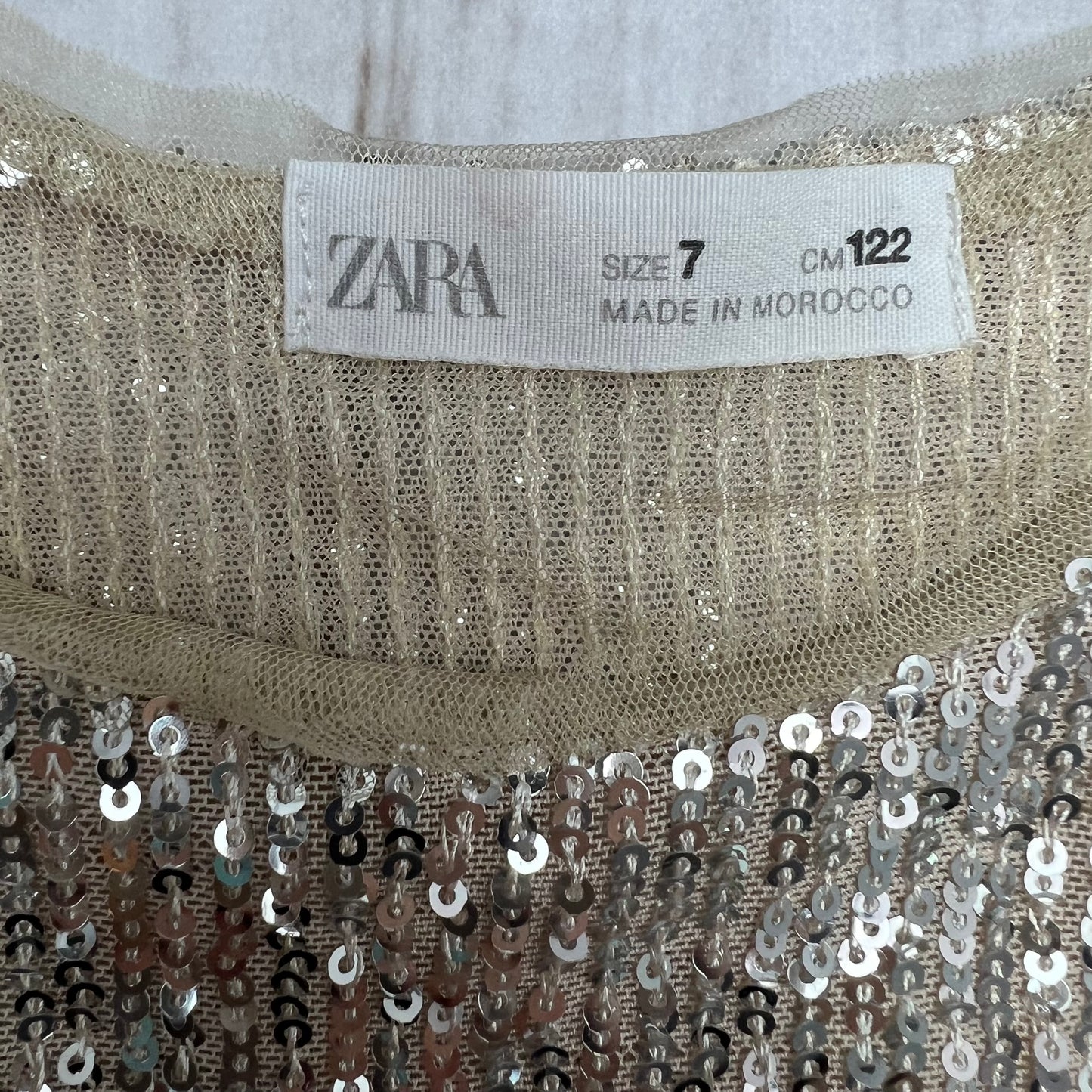 zara sequin tank 7