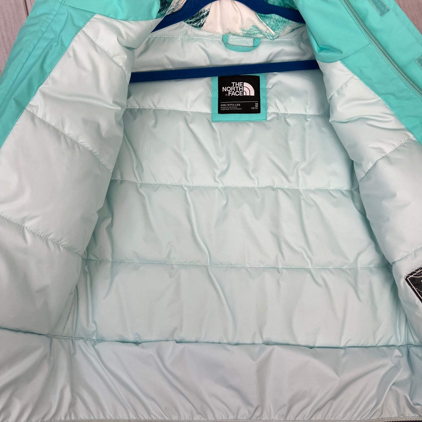 the north face girls insulated jacket 10/12