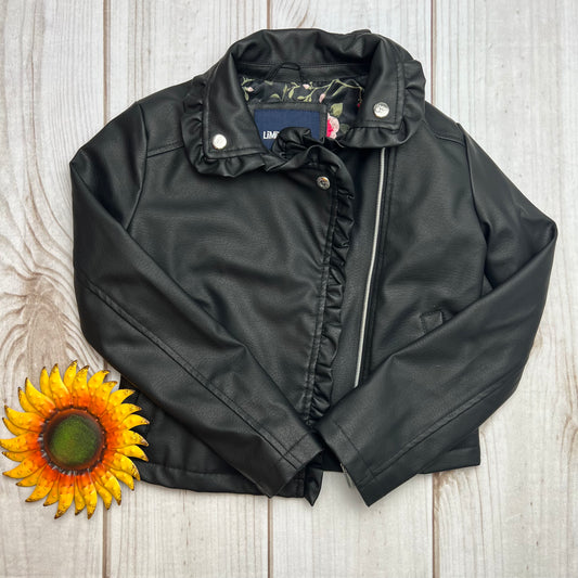 limited too faux leather jacket 7/8