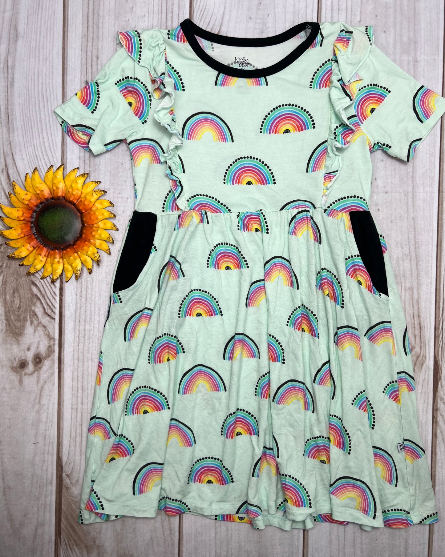 birdie bean theo twirl dress 8Y