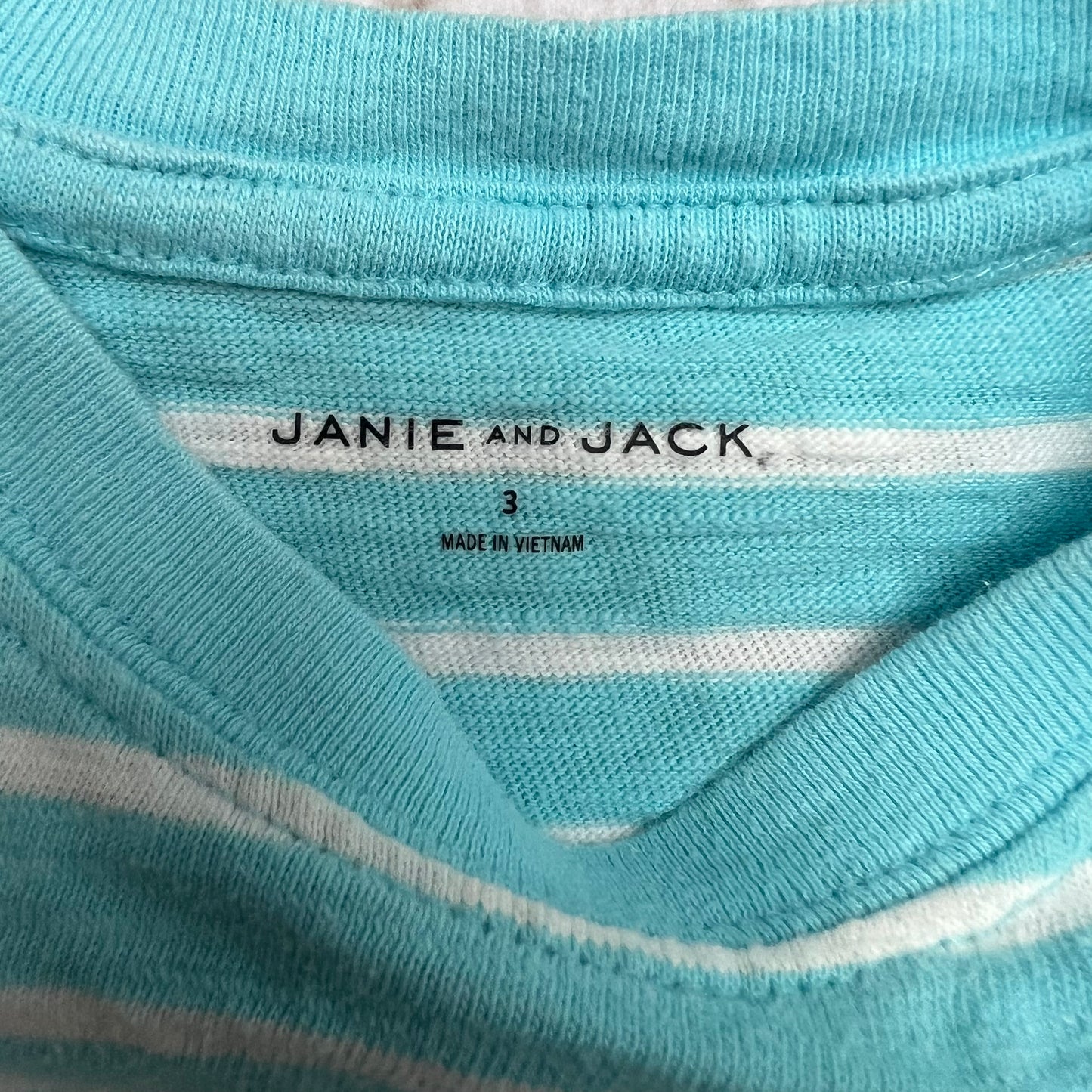 janie and jack striped tee 3T