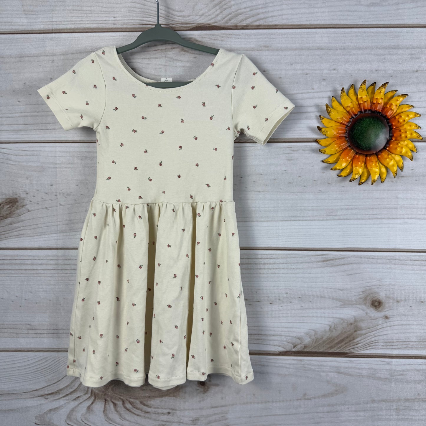 colored organics short sleeve stella dress 4T