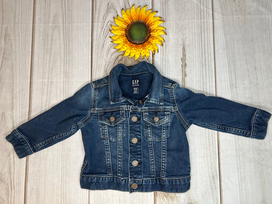 baby gap denim jacket 12-18M - The Sunflower Baby Shop