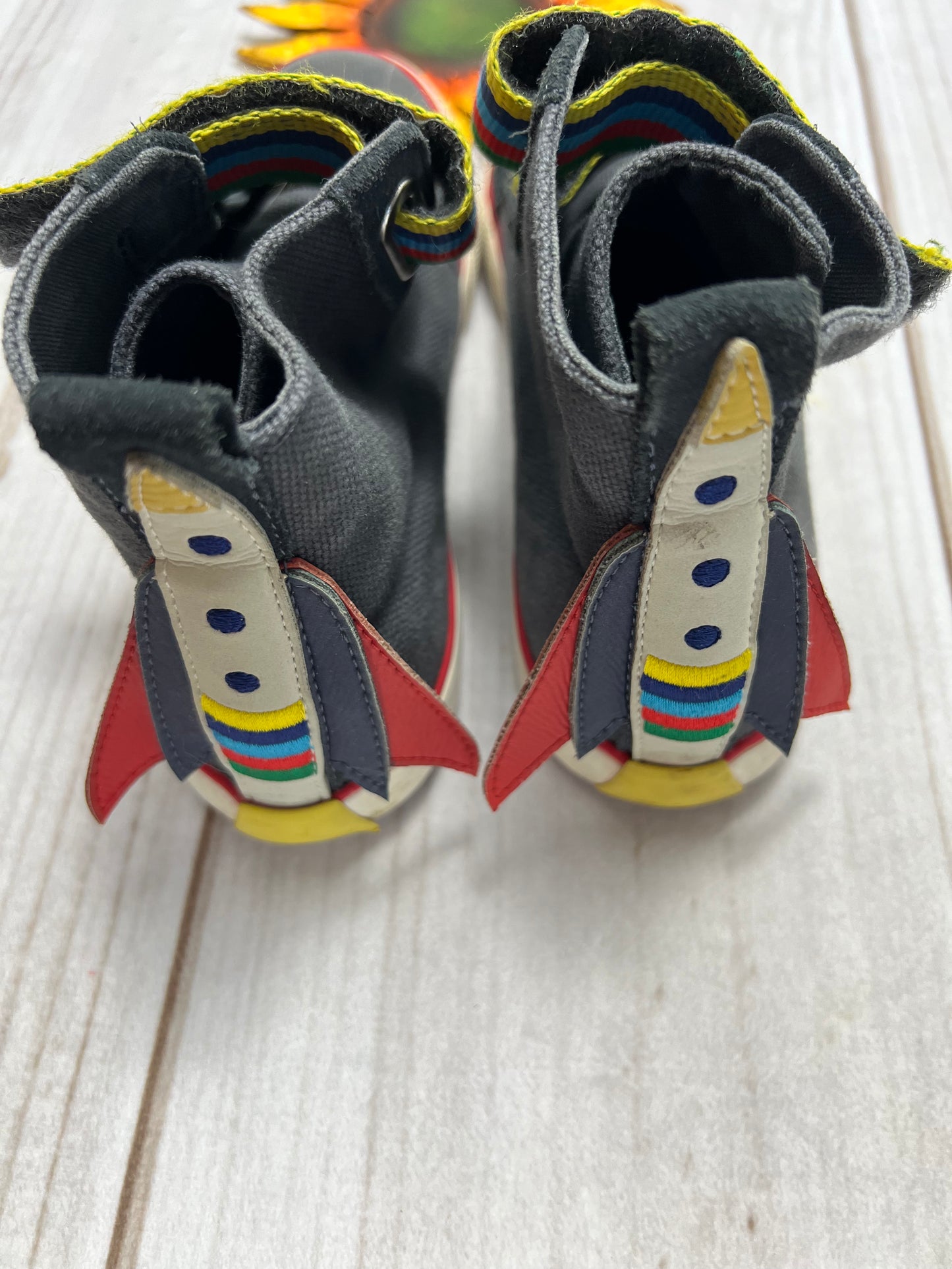 mini boden space high tops 2Y