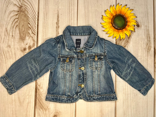 baby gap denim jacket 18-24M - The Sunflower Baby Shop