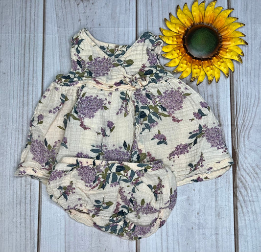 angel dear kimono dress 3-6M - The Sunflower Baby Shop