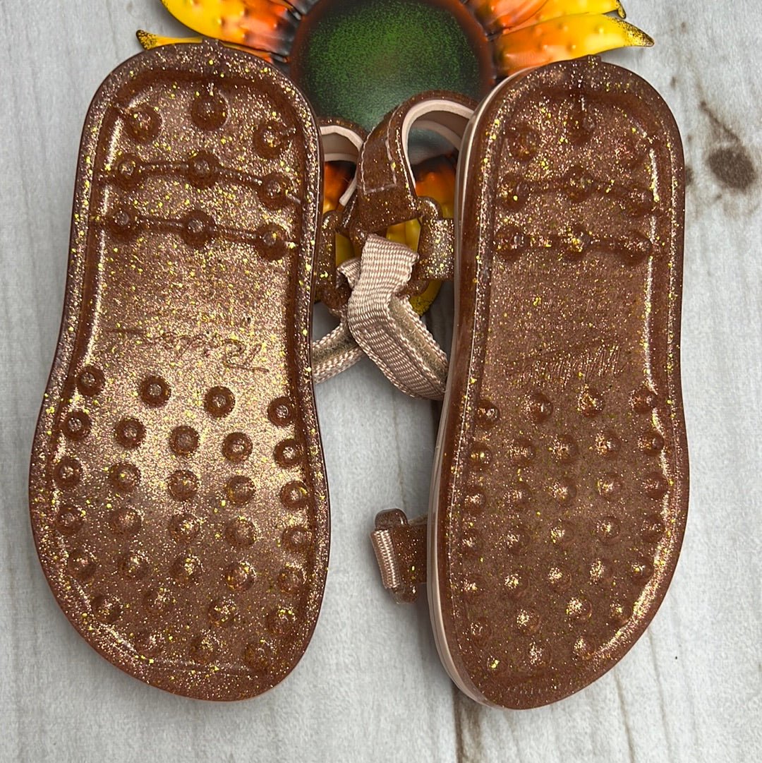 mini melissa mini papete sandals 9C - The Sunflower Baby Shop