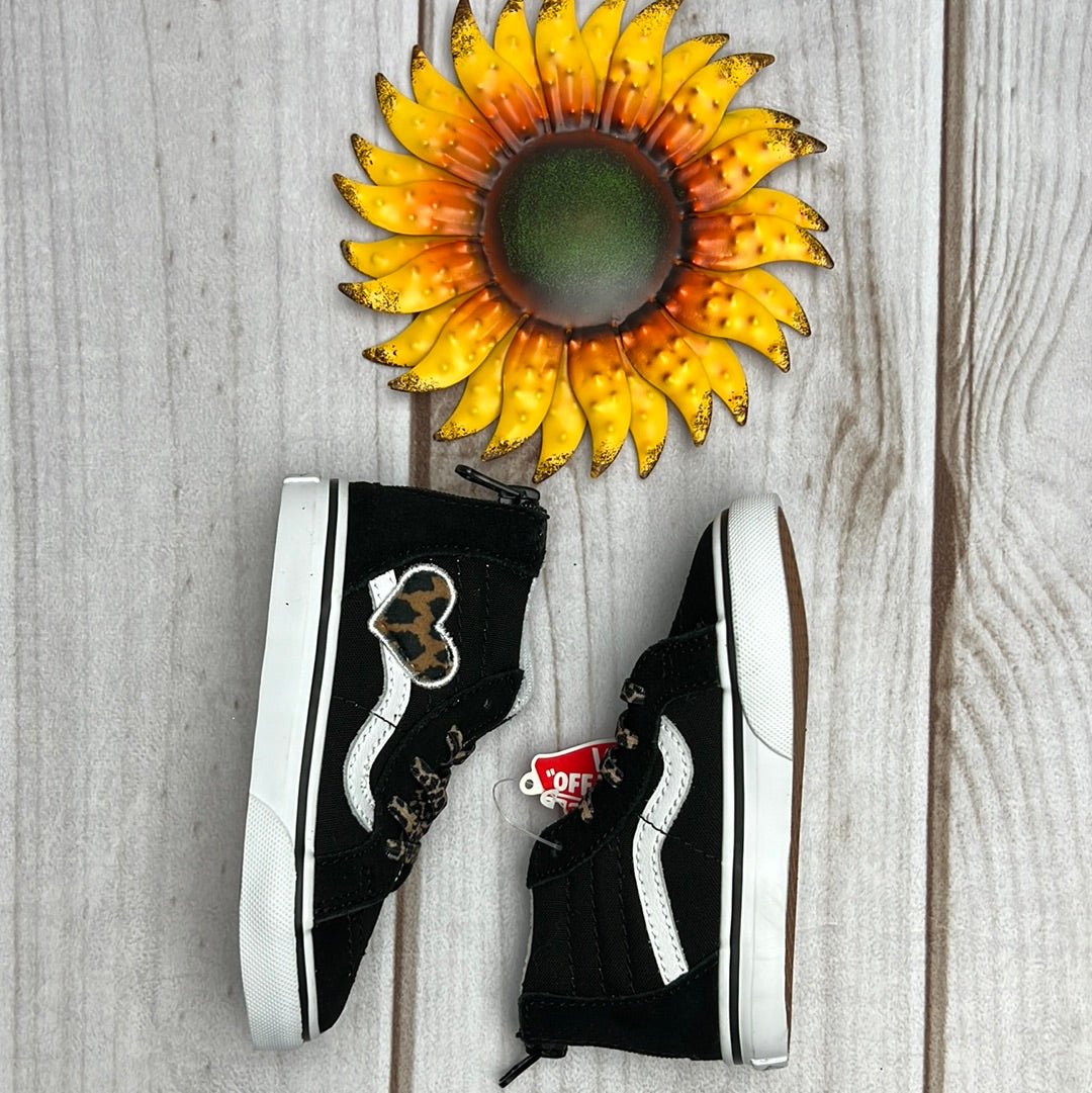 vans hi-zip leopard 7.5C - The Sunflower Baby Shop