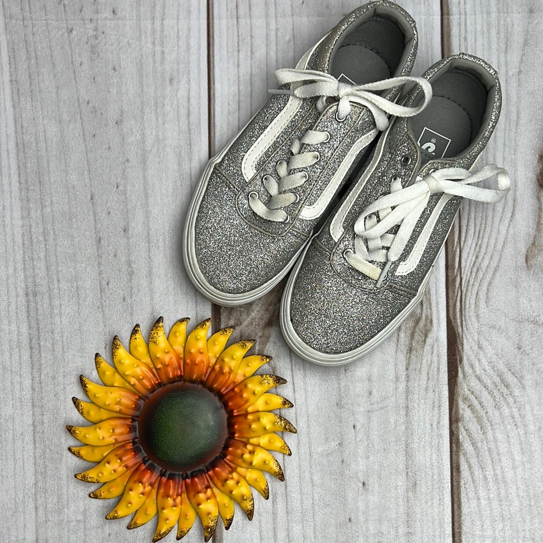 vans old skool sparkle 1Y - The Sunflower Baby Shop